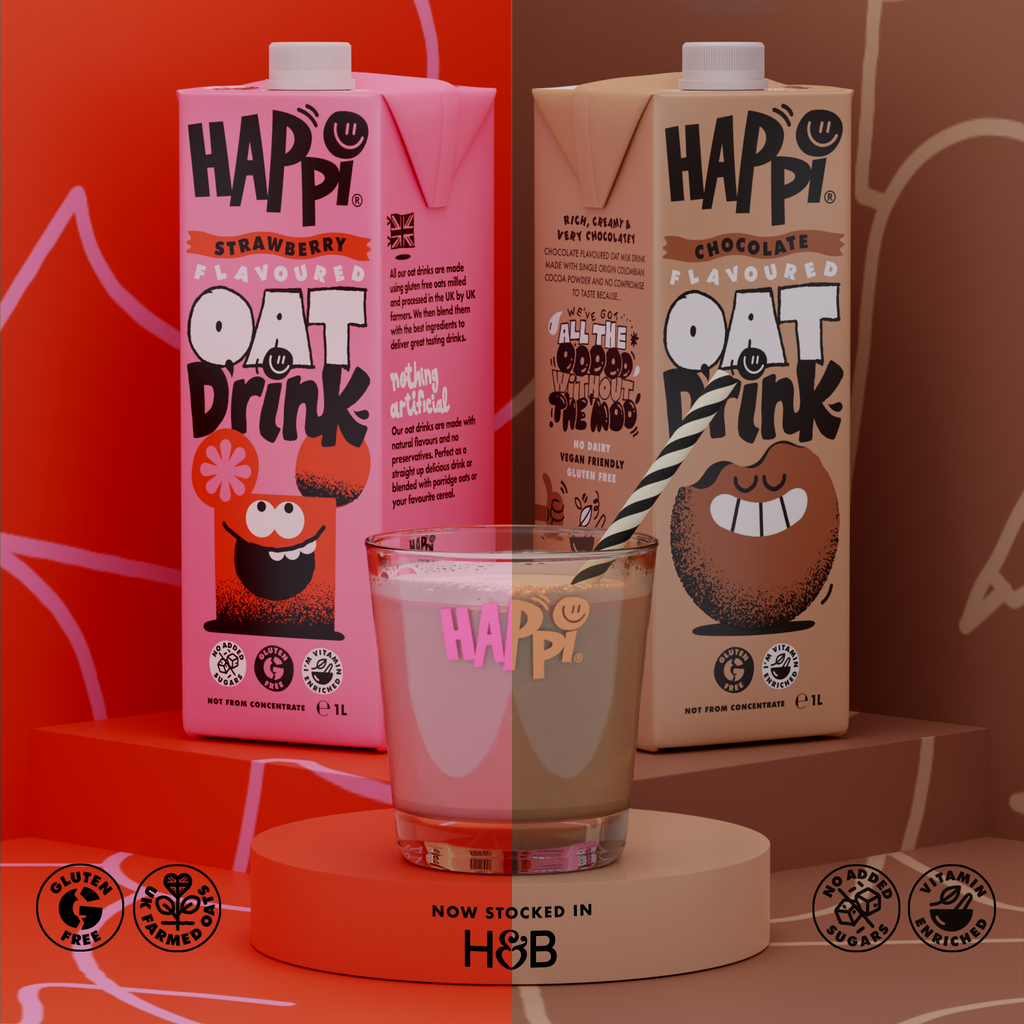 Happi Oat M!lk Drinks have launched!