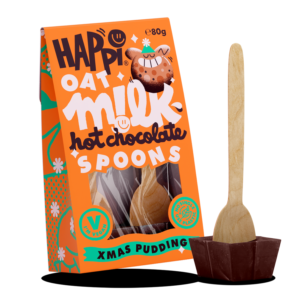 NEW Happi Xmas Pudding Spoons 2 x 2 pack